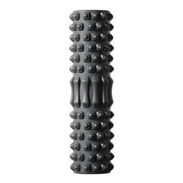 MICHAEL FITNESS 麥克健身 瑜珈柱 月牙短款 高硬度深層按摩 有效承重可達200KG EVA環保材質  黑色  30 x 6.5cm  1個