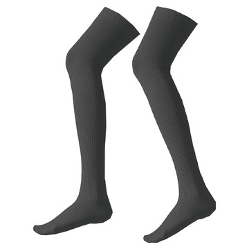 AREX SPORT 保暖抗寒過膝長筒機能羊毛長筒襪 AS-7002 1雙  岩石灰  26cm