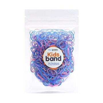 正品KidsBand寶寶嬰兒彩色膠圈一次性兒童橡皮筋不傷發小號糖果色