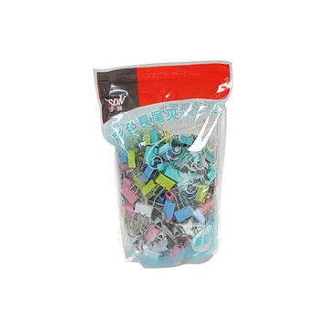 SDI 19mm彩色長尾夾量販包