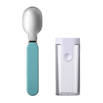 MEPAL 隨行摺疊湯匙  湯匙 + 外盒  湖水綠  1個