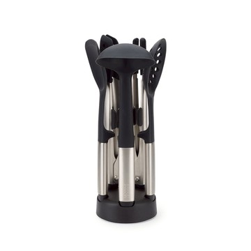 Elevate系列 不沾桌矽膠料理鏟杓5件組(附立座) Elevate系列 不沾桌矽膠料理鏟杓5件組(附立座)