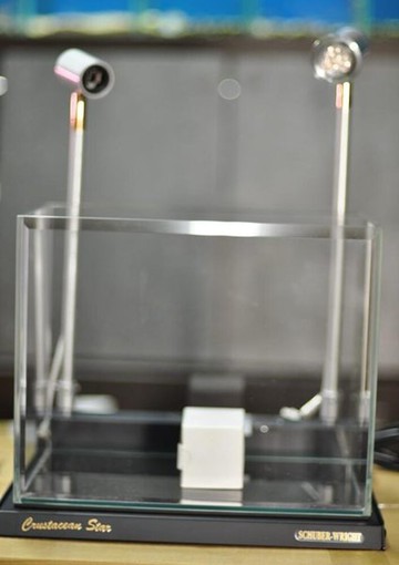 【西高地水族坊】舒伯萊特 麗緻套缸組-30cm優白魚缸+LED*2