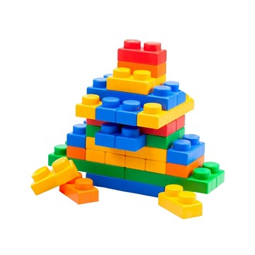 UNiPLAY 抗菌軟積木 BASIC款 36片 UN2036PRE  原色系  1組