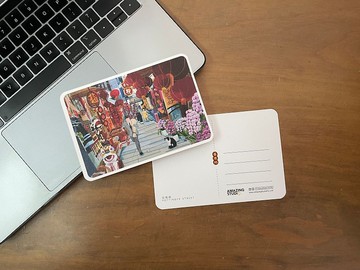 【香港地 - 石板街 】 明信片丨Amazing Studio
