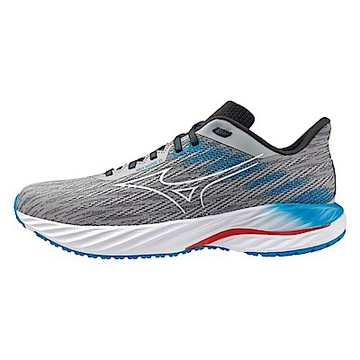 Mizuno Inspire [J1GC254410] 男 慢跑鞋 彈力 支撐 緩震 灰 藍