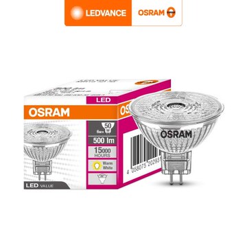 歐司朗/朗德萬斯 恆亮 LED MR16 6W 反射型 杯燈 15度角 官方直營店