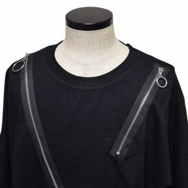 3年保証 即日出荷 LUCIOLE_JEAN PIERRE 変形アシンメトリー半袖シャツ