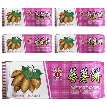 日香 蕃薯餅 嚴選道地食材 精心調配  90g  5包