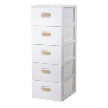 好室喵KD FRIDAY收納櫃五層無輪-白