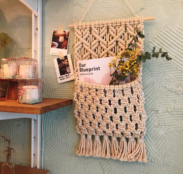 Macrame編織收納袋