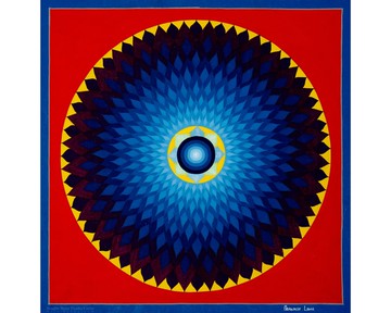 佛教蓮花曼陀羅唐卡藝術