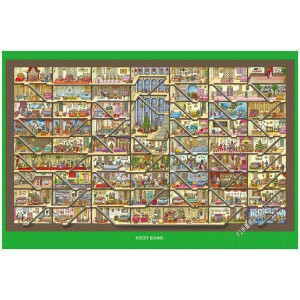 VOX - VE1000-15A 迷宮偵探皮耶爾-迷樣的客房1000片拼圖