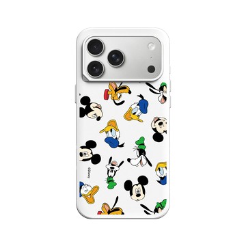 iPhone 17 Pro Max SolidX 白 - 迪士尼-米奇 Mickey - Sticker-米奇與他的朋友