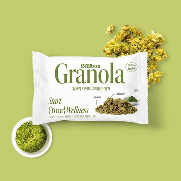 Balboa Light Granola #Matcha 40g