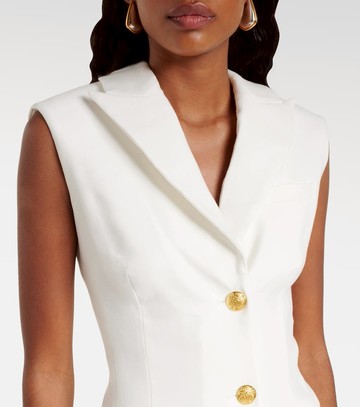 Veronica Beard Fairfax linen-blend minidress