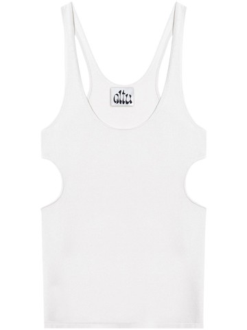 altu - cut-out tank top - unisex - Rayon/PBT Elite - 1 - Neutrals