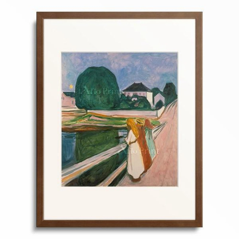 エドヴァルド・ムンク Edvard Munch 「白夜 White night