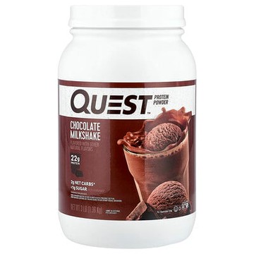 Quest Nutrition, 蛋白質粉，巧克力奶昔，3 磅（1.36 千克）