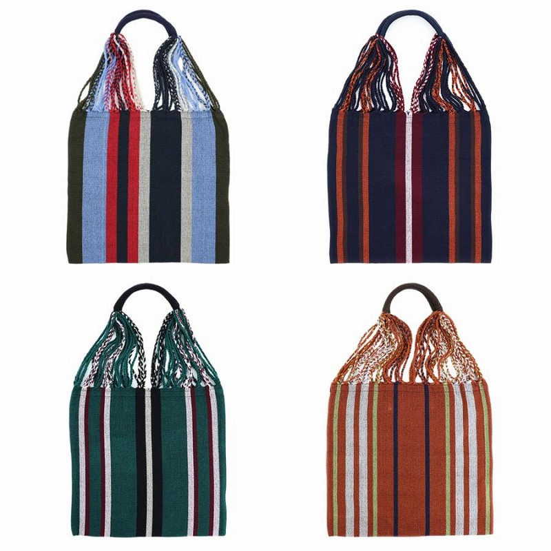 マルニフラワーカフェ ハンモックバッグ ストライプ MARNI
