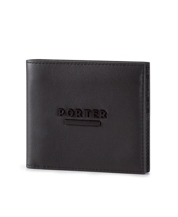 【PORTER INTERNATIONAL】STRIKE 雙折短夾 11808-03301(黑色)