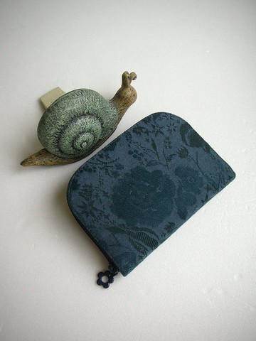 伊藤尚美【野花】緹花布-短夾/皮夾/零錢包/禮物