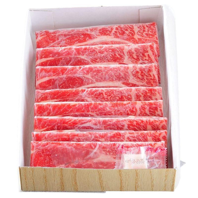 氷温(R)熟成牛 肩ロース すきしゃぶ 400g 牛脂×1 牛肉