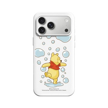 iPhone 17 Pro Max SolidX 白 - 迪士尼-小熊維尼 Disney Winnie The Pooh - 玩泡泡