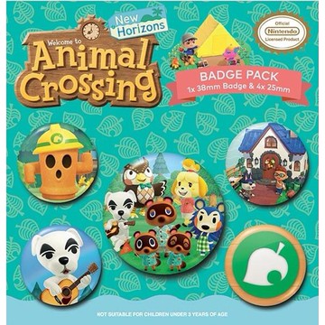 【集合啦！動物森友會】島民徽章組