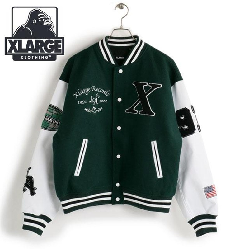 エクストララージ XLARGE メンズ OGロゴバーシティジャケット ...