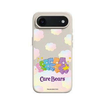 iPhone Air SolidX 貝殼灰 - Care Bears - 雲朵綿綿