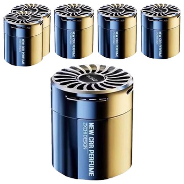 小麥購物 汽車香膏芳香瓶 S249  沉穩古龍  6個