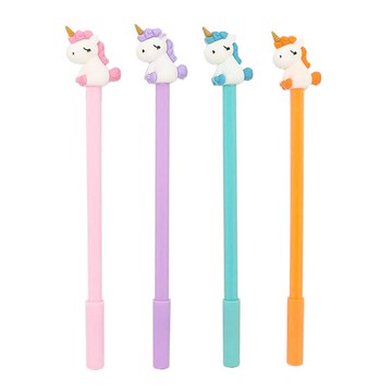 7454 獨角獸筆 動物小馬造型中性筆 可愛文具筆