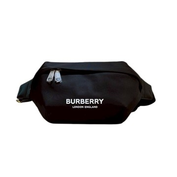 Burberry 80490951 黑色 Sonny 科技尼龍腰包/胸前包《當季專櫃正售★全新商品 》