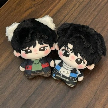 正版授權 TF家族 王櫓傑&穆祉丞屬性 穆櫓CP 碰碰恩 卡卡櫓 10CM印花努努體棉花娃娃 明星周邊