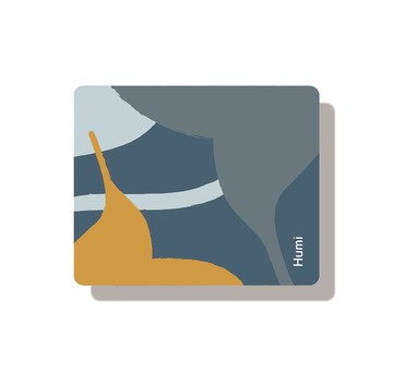 【滑鼠墊-Humi經典 藝術靛青 】居家辦公/療癒小物/客製化禮物