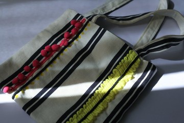 SARTO.. 手工刺繡環保袋/少量製作/工藝設計/設計師作品