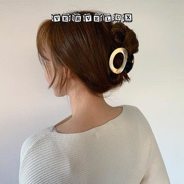 两件9.9折🔥臺灣出貨🔥可開發票✅韓國東大門髮夾後腦勺頭髮屬夾子頭飾優雅氣質發抓夾髮卡