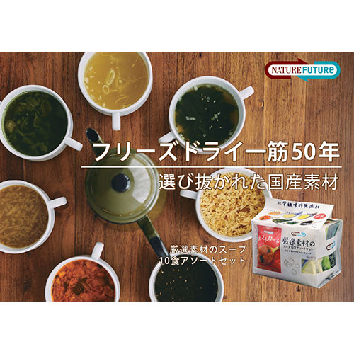  コスモス食品 NATURE FUTURe 厳選素材スープのアソートセット CSF00244X12  l