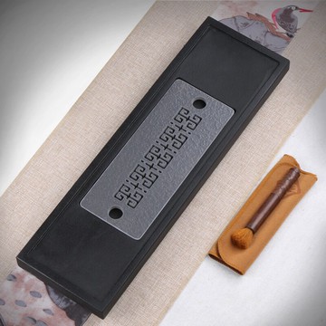 烏金石茶盤家用功夫茶具泡茶套裝小茶臺茶海整塊石材托盤