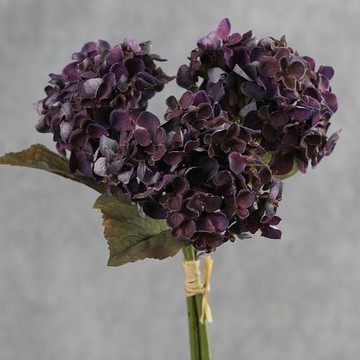 仿真花干枯繡球花 3D打印技術 歐式復古花材 單枝 假花 擺放絹花