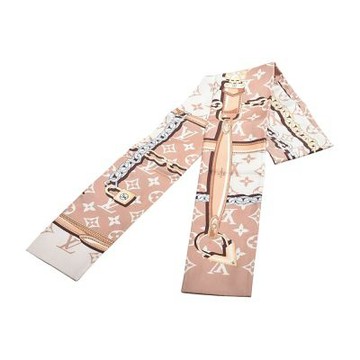LV M79569 Monogram Confidential系列長絲巾(沙色)