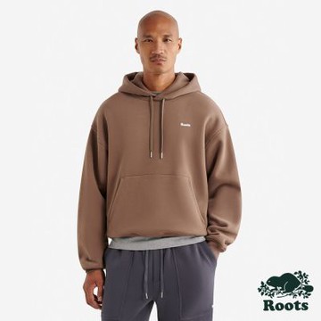 Roots男裝-CLOUD 連帽上衣 -巧克力色