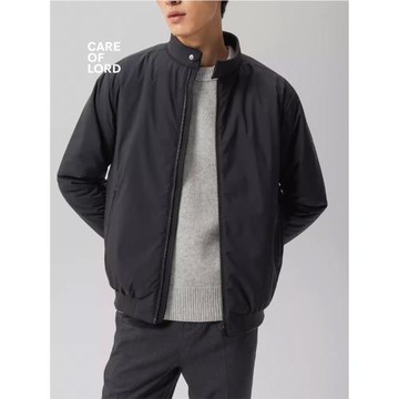 CARE OF LORD 男士秋季哈靈頓風格外套3M薄棉夾克立領棉服8273