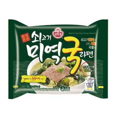 『オットギ』牛肉わかめスープラーメン(115g) 韓国ラーメン インスタントラーメン 韓国料理 韓国食品