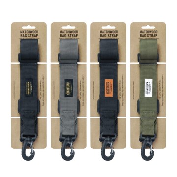 Matchwood Bag Strap 1.5吋寬(3.8cm) 可替換調整式背帶-4色