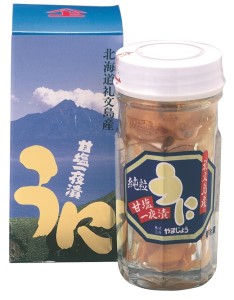 北海道礼文島産　蝦夷ばふんうに甘塩一夜漬60g×1