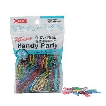 COX 三燕 28mm 彩色 迴紋針 12包/組 HB-280【APP滿額下單4%點數(單一帳號最高1000點)】7/31止