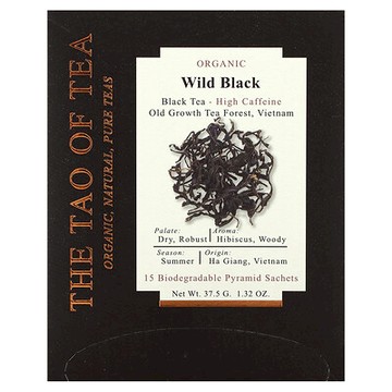 The Tao of Tea, 有機野生紅茶，15 袋，1.32 盎司（37.5 克）