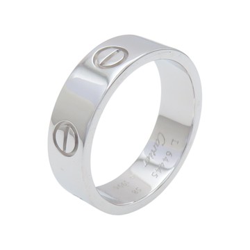 Cartier 卡地亞 18K白金 LOVE戒指 58 【二手名牌BRAND OFF】